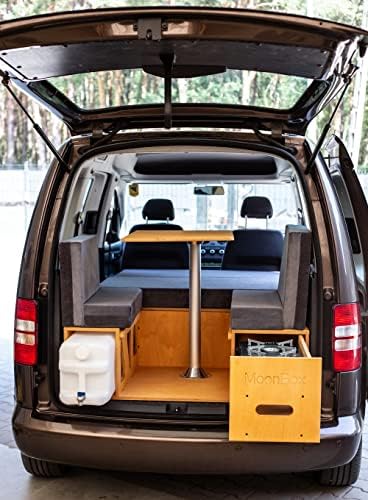 Moonbox Campingbox 115cm Modify für Minivans | mit Campingküche, Schlafsystem & Tisch